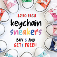 sneakers keychain